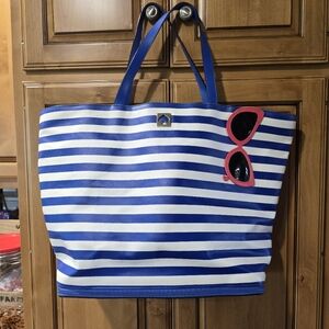 Kate Spade New York Make a Splash Rey Stripe Sunglasses Beach Tote